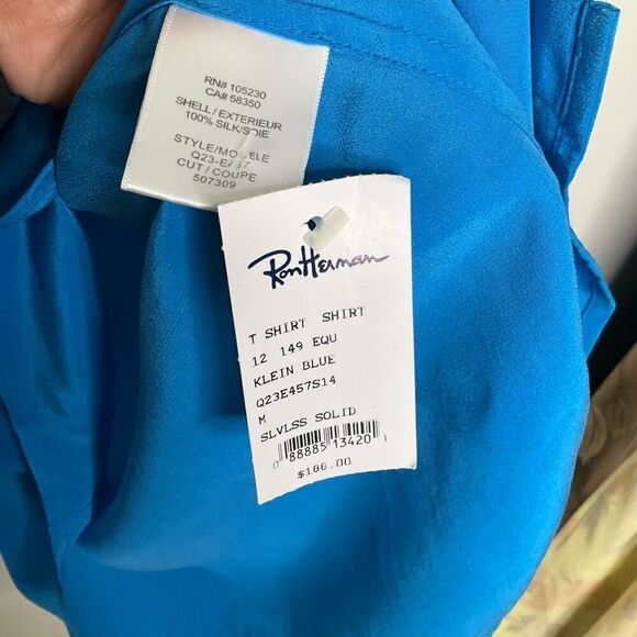 Equipment Silke Button Down Tank Top - Picture 5 of 6